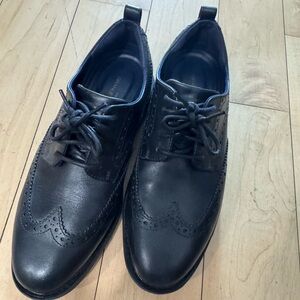 Cole Haan Men's Black Leather Dress Shoes